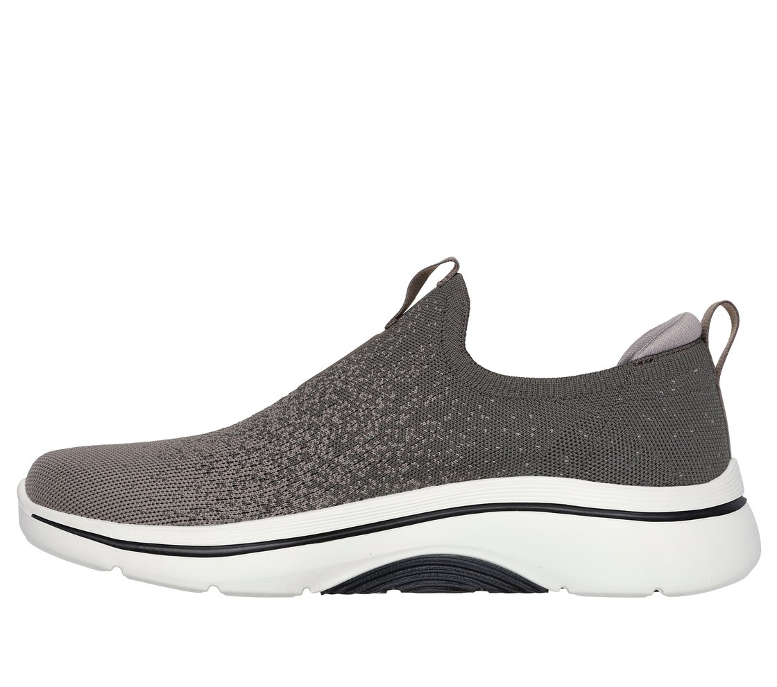 GO WALK ARCH FIT 2.0 - LINEAR, BROWN Footwear Left View