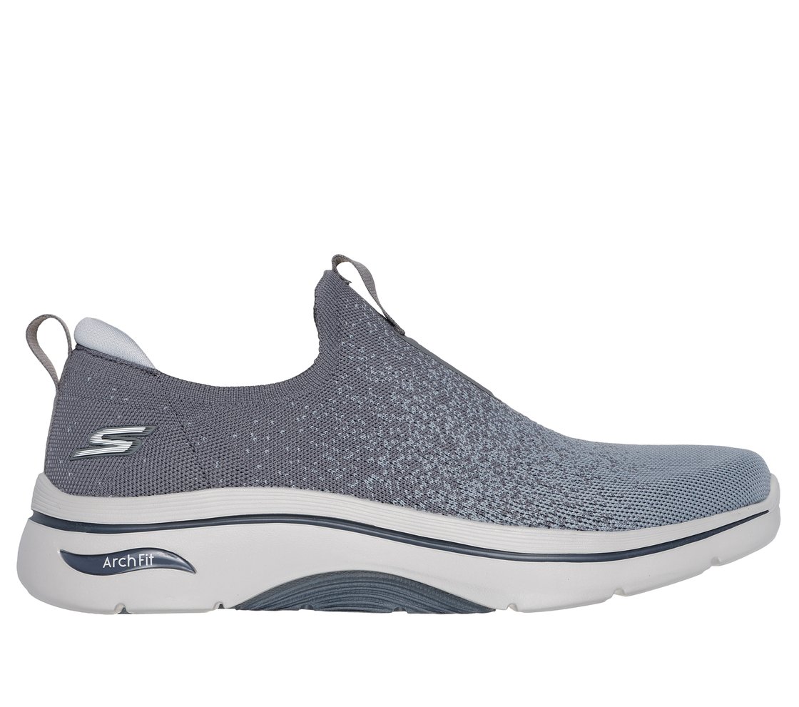 GO WALK ARCH FIT 2.0 - LINEAR, CCHARCOAL Footwear Lateral View