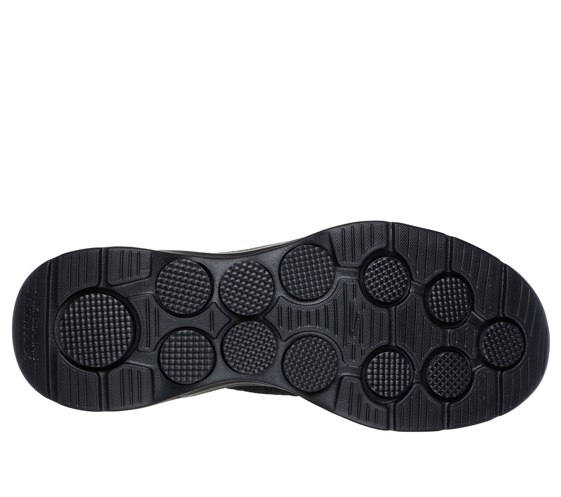 GO WALK 7 - CONFORMITY, BBLACK Footwear Bottom View
