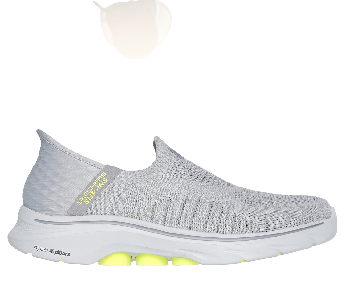 GO WALK 7 - CONFORMITY, GREY Footwear Lateral View
