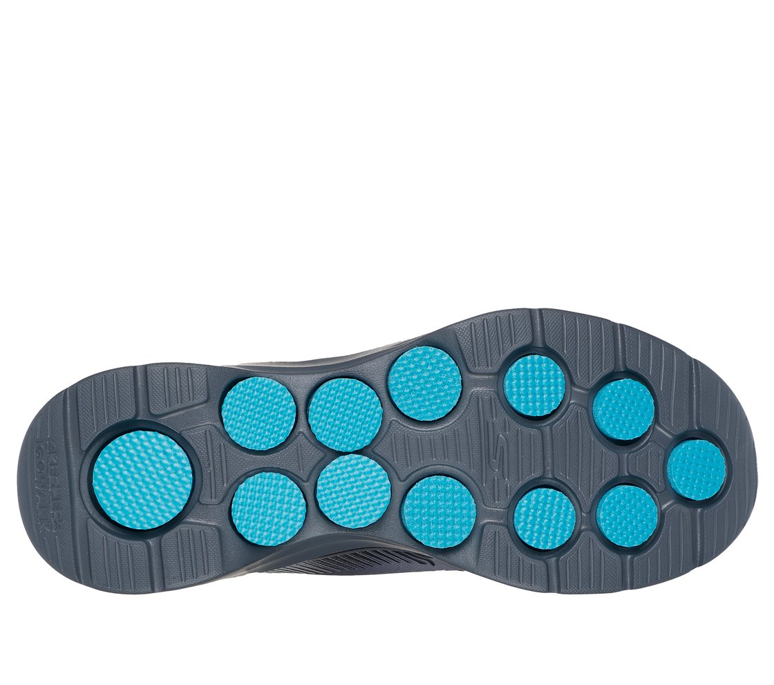 GO WALK 7 - HAHN, GREY/MULTI Footwear Bottom View