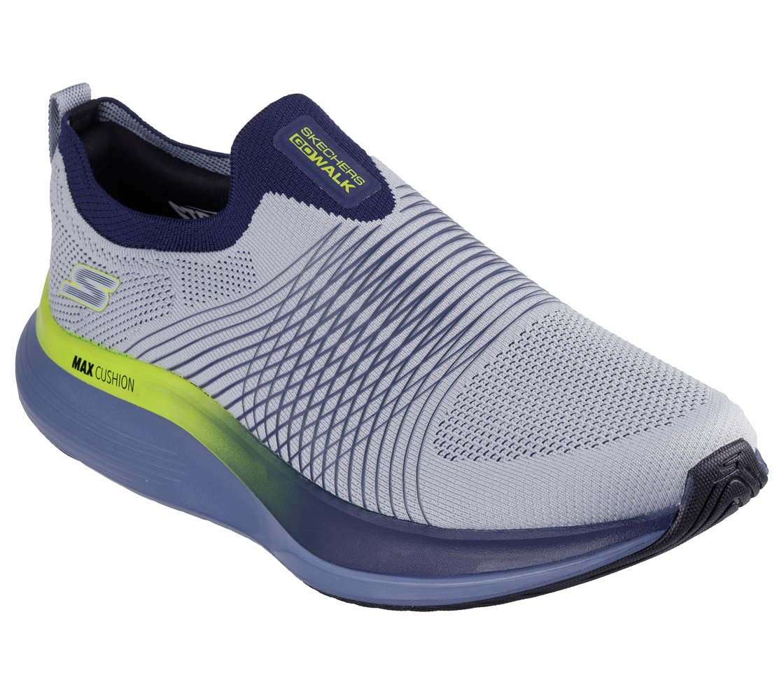 GO WALK COMFORT WALKER - CONS, GREY/LIME Footwear Right View