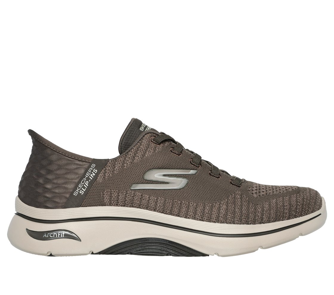 GO WALK ARCH FIT 2.0 - GRAND, TTAUPE Footwear Lateral View