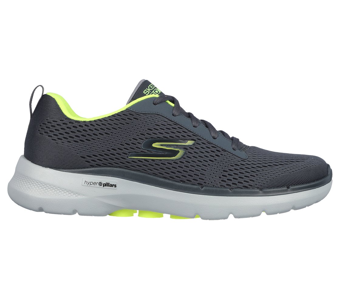 GO WALK 6 - AVALO 2, DARK GREY Footwear Right View