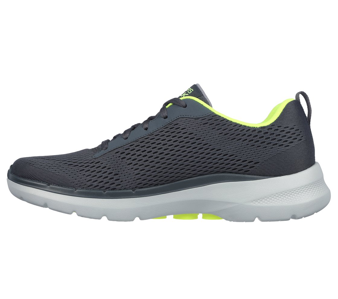 GO WALK 6 - AVALO 2, DARK GREY Footwear Left View