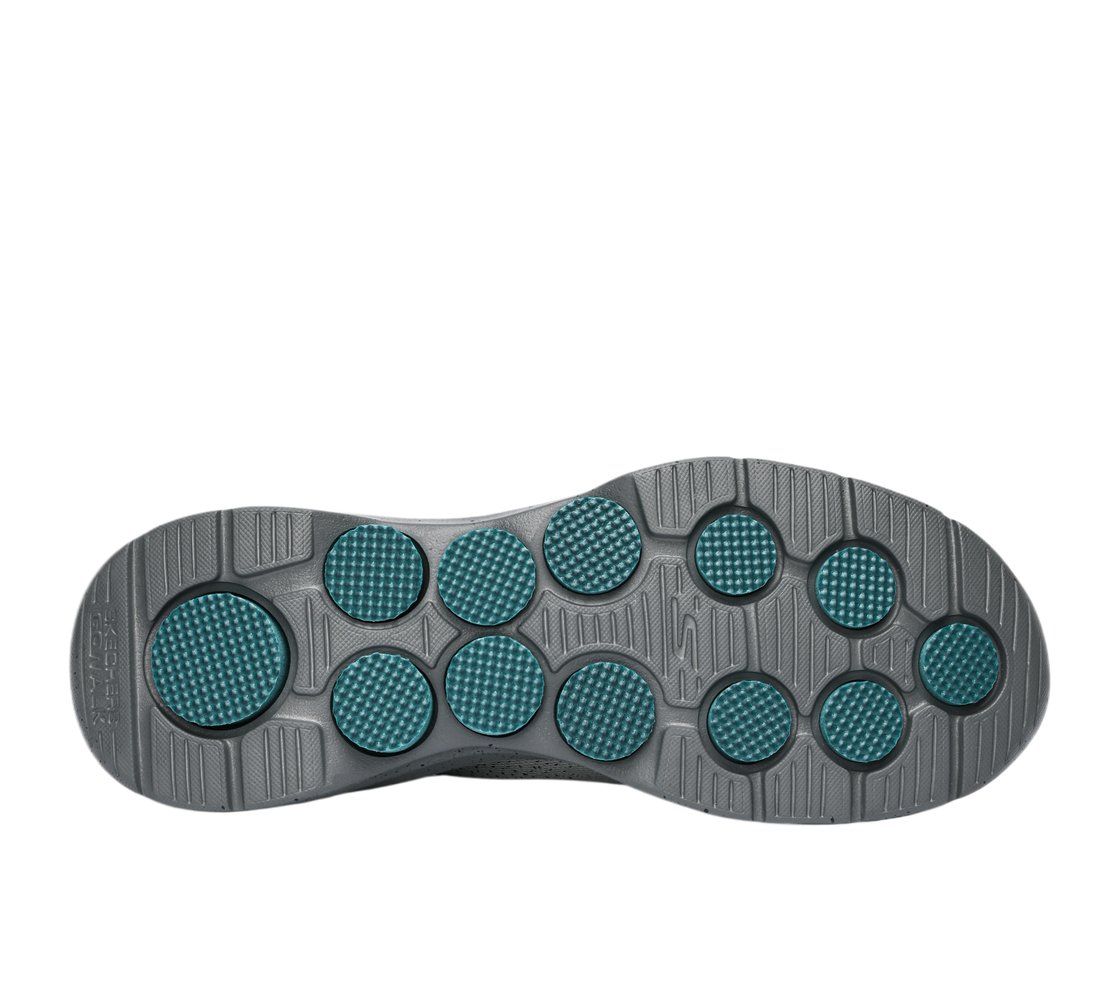 GO WALK 7, DARK GREY Footwear Bottom View
