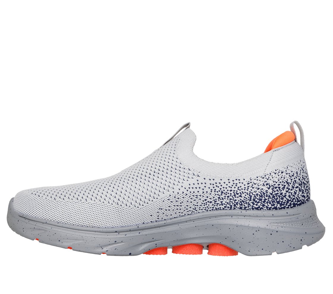 GO WALK 7, GREY/ORANGE