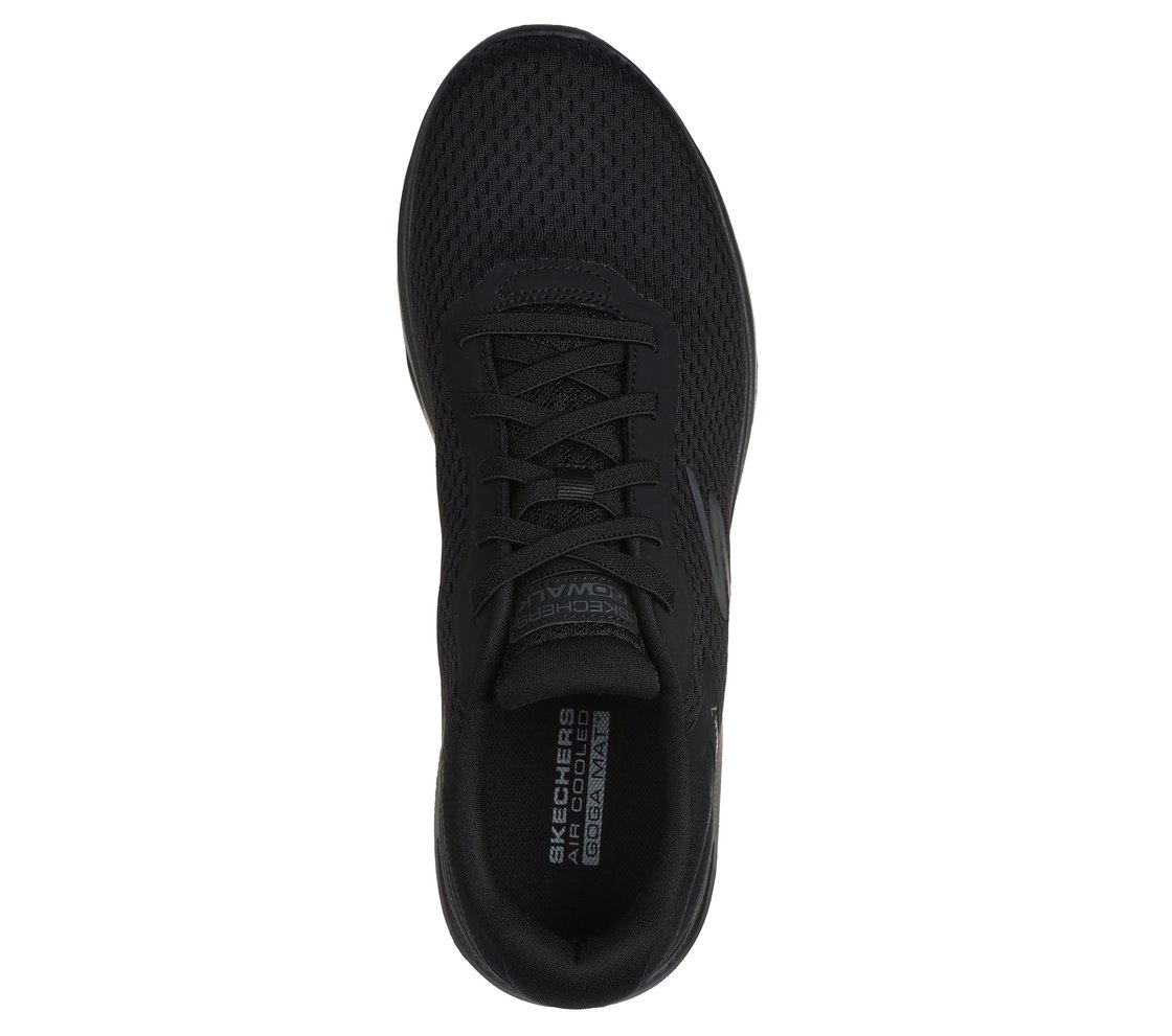 GO WALK 7 - THE CONSTRUCT, BBLACK Footwear Top View