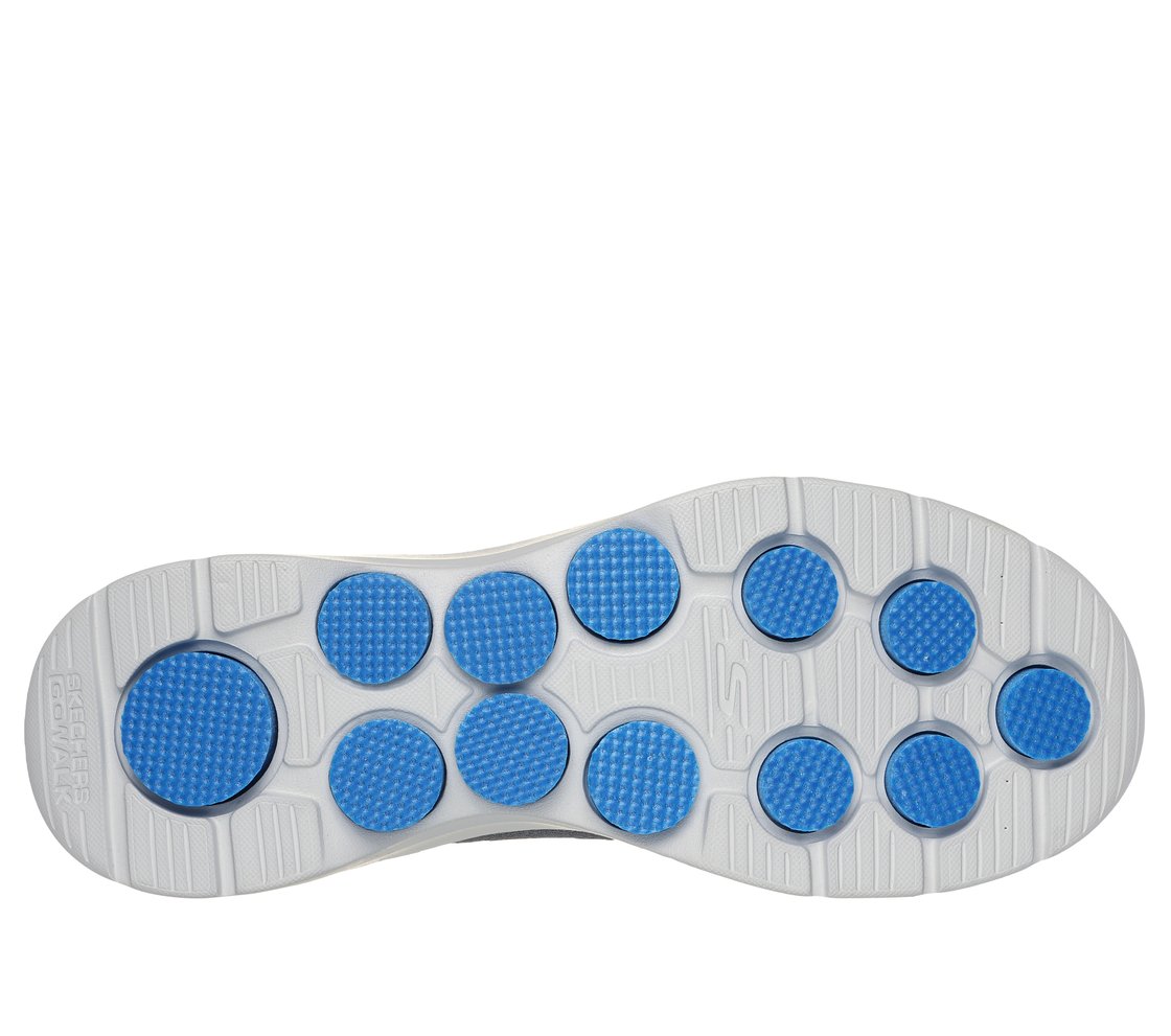 SKECHERS SLIP-INS: GO WALK 7 - EASY ON 2, CHARCOAL/BLUE