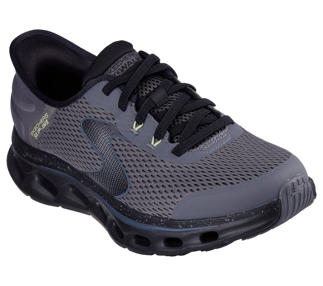 GO WALK GLIDE-STEP 2.0 - ZAND, CCHARCOAL Footwear Right View