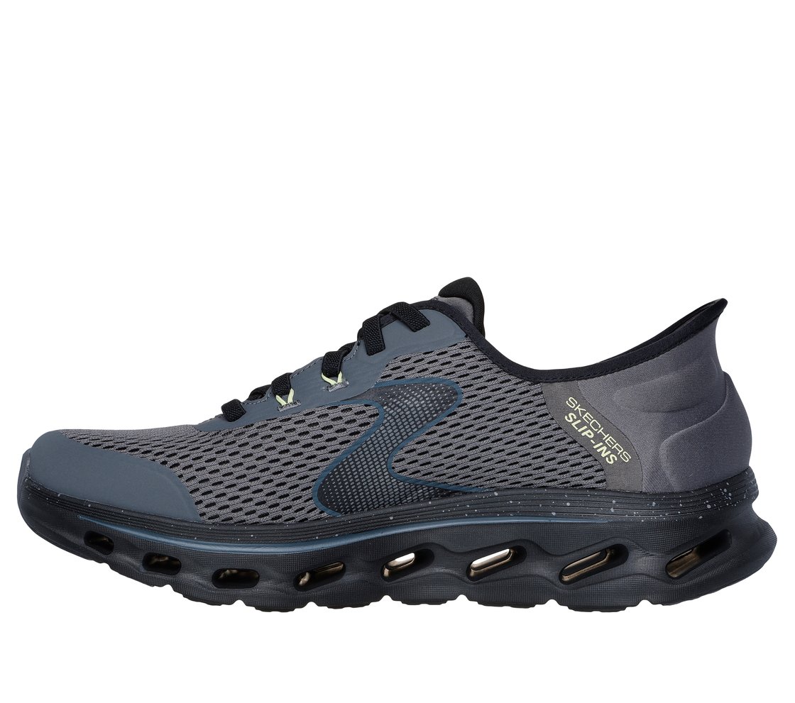 GO WALK GLIDE-STEP 2.0 - ZAND, CCHARCOAL Footwear Left View
