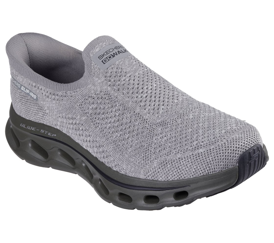 GO WALK GLIDE-STEP 2.0 - CALE, GRAY Footwear Right View
