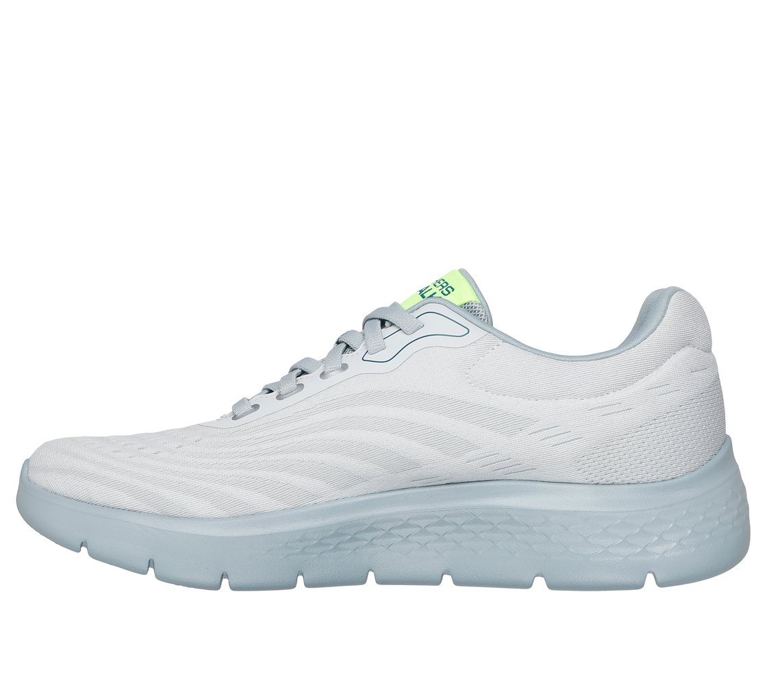 GO WALK FLEX - BRENDON, WHITE/GRAY Footwear Left View