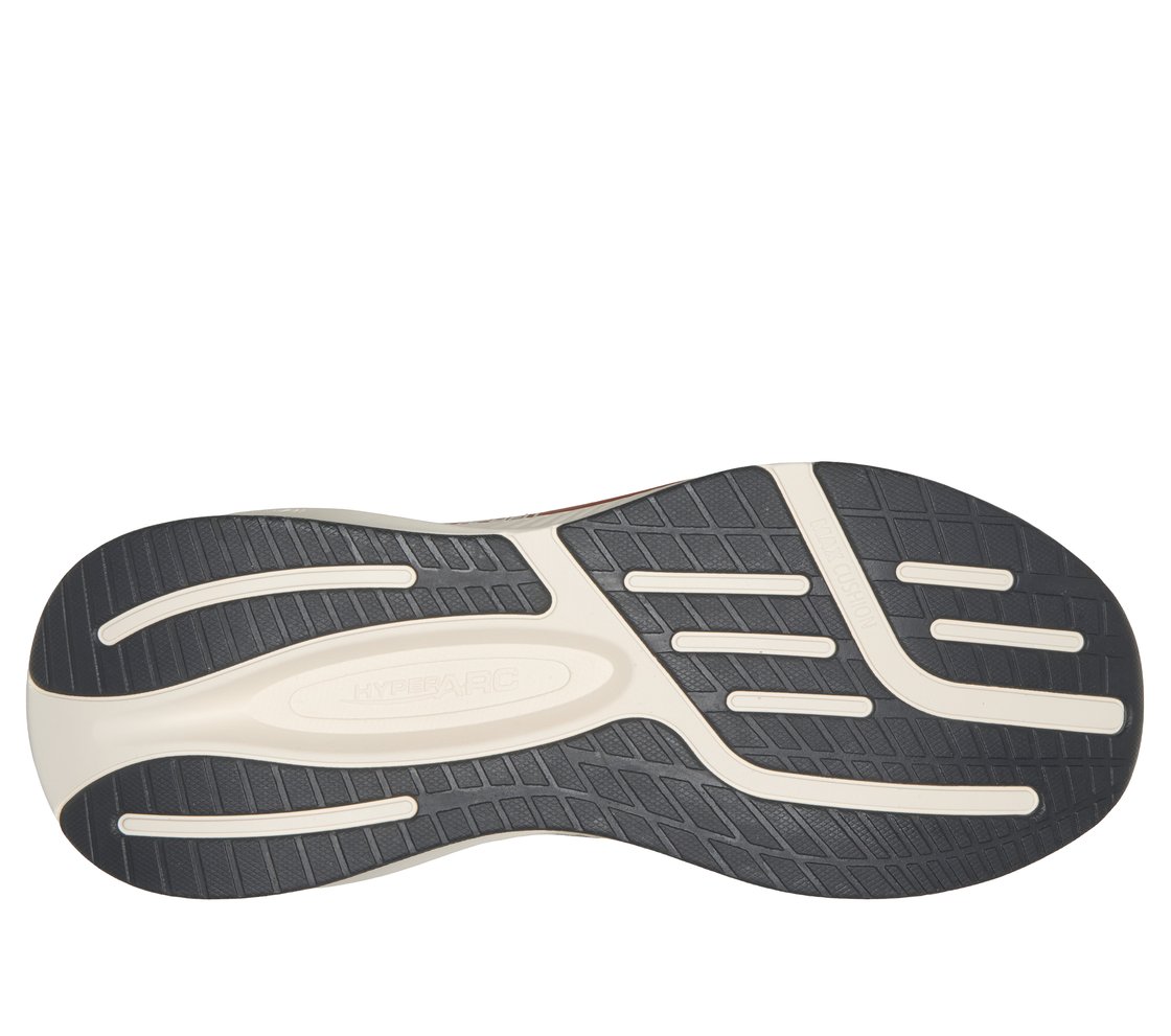 GO WALK MAX CUSHIONING ARCH F, TAUPE Footwear Bottom View
