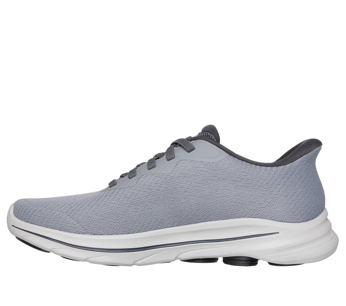 GO WALK 8 - PATE, GRAY Footwear Left View