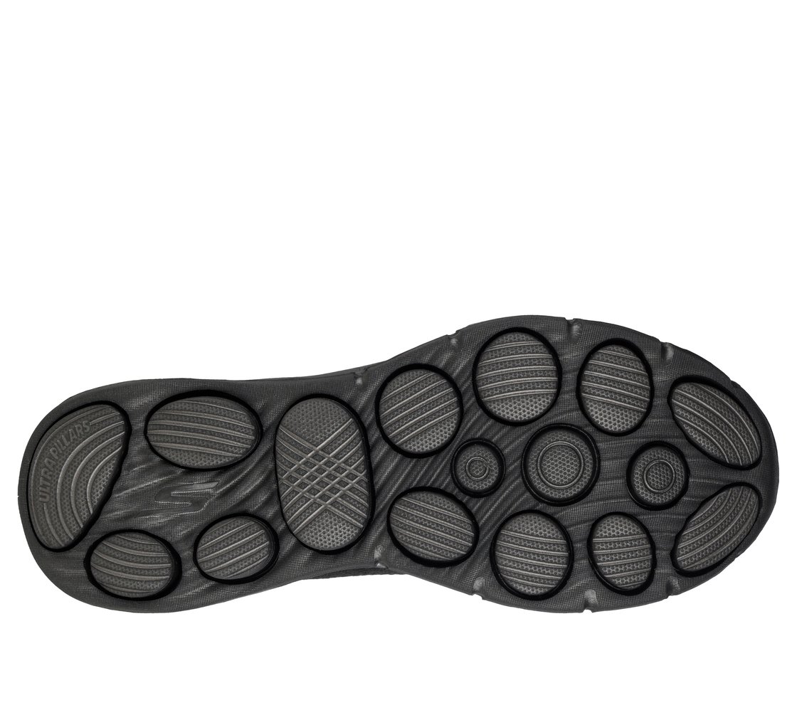 GO WALK 8 - PELAYO, BLACK Footwear Bottom View