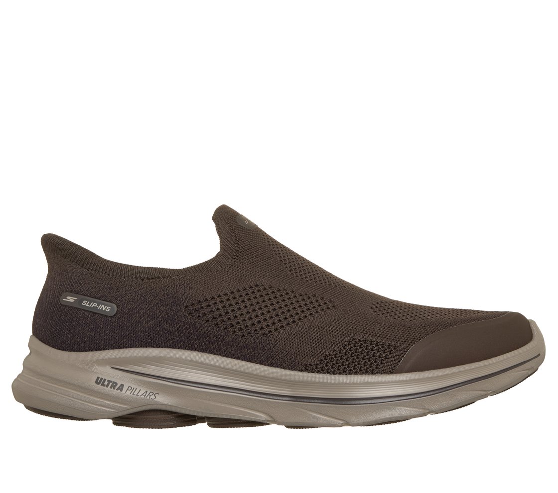 GO WALK 8 - PELAYO, CHOCOLATE Footwear Lateral View