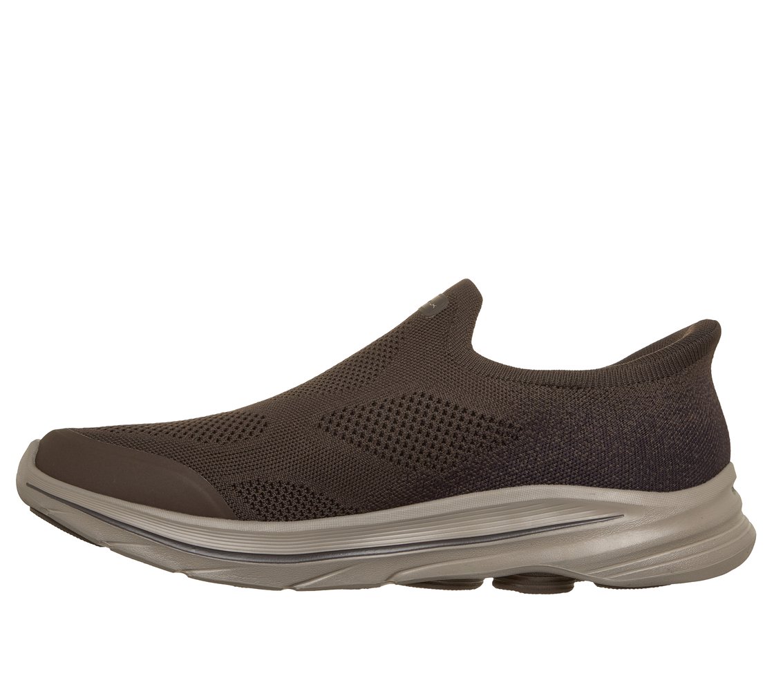 GO WALK 8 - PELAYO, CHOCOLATE Footwear Left View