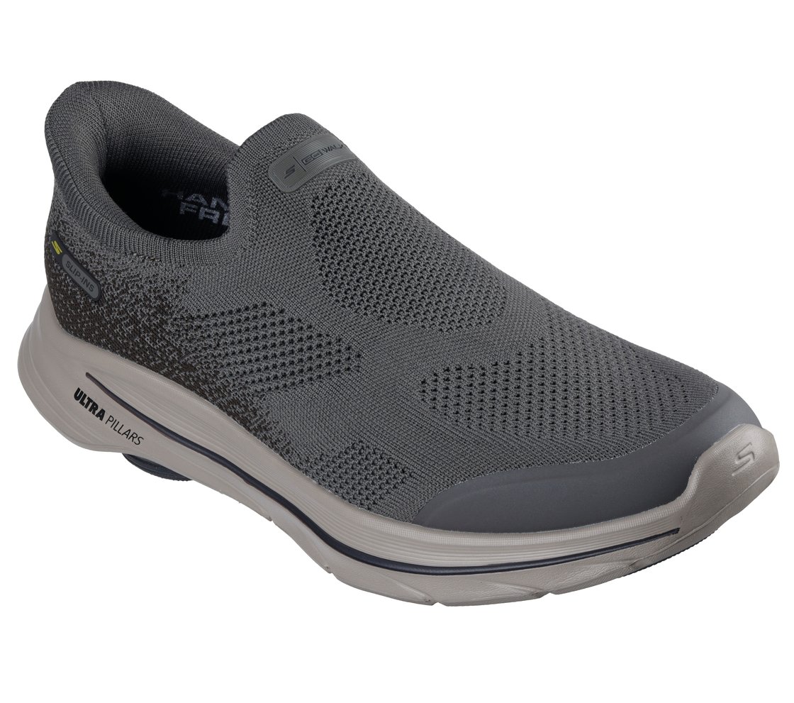 GO WALK 8 - PELAYO, DARK TAUPE Footwear Right View