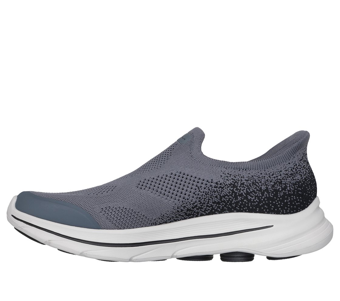 GO WALK 8 - PELAYO, GRAY/BLACK Footwear Left View