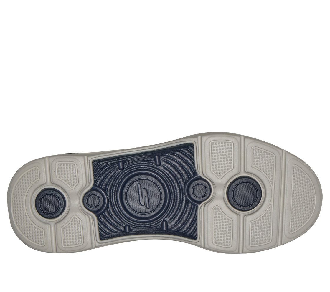 GO WALK ARCH FIT 2, NAVY/GRAY Footwear Bottom View