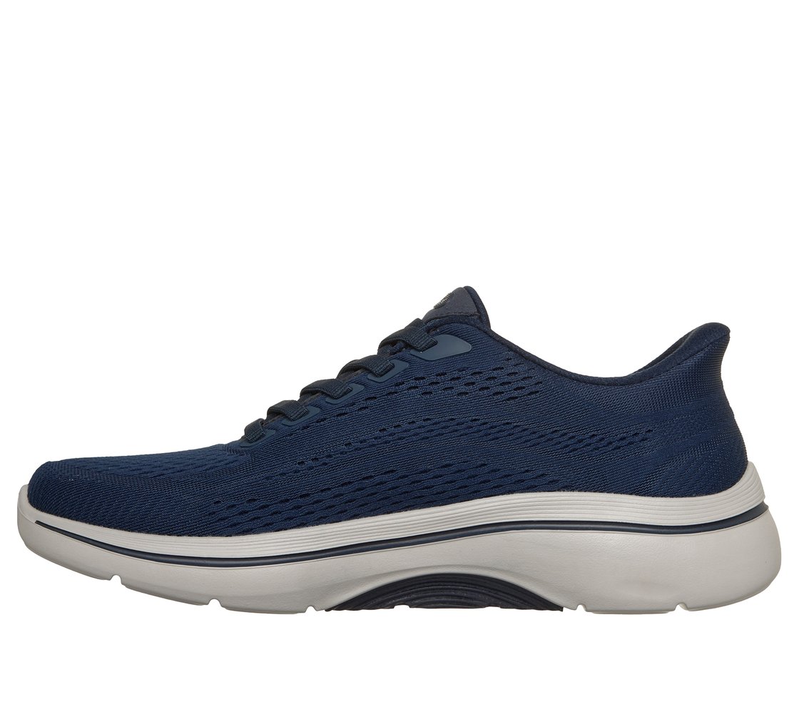 GO WALK ARCH FIT 2, NAVY/GRAY Footwear Left View