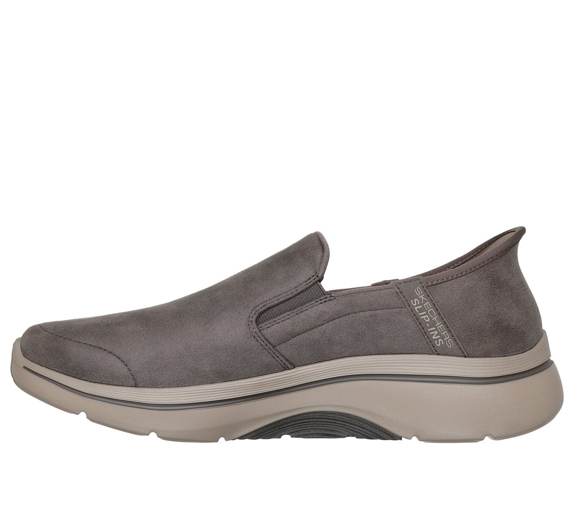 GO WALK ARCH FIT 2.0 - QUEST, DARK TAUPE Footwear Left View