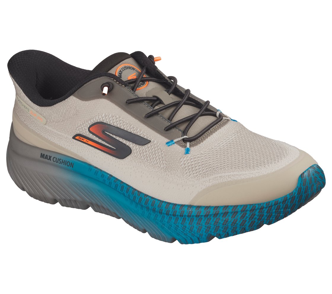 GO WALK MAX CUSHIONING HYPER, TAUPE/MULTI