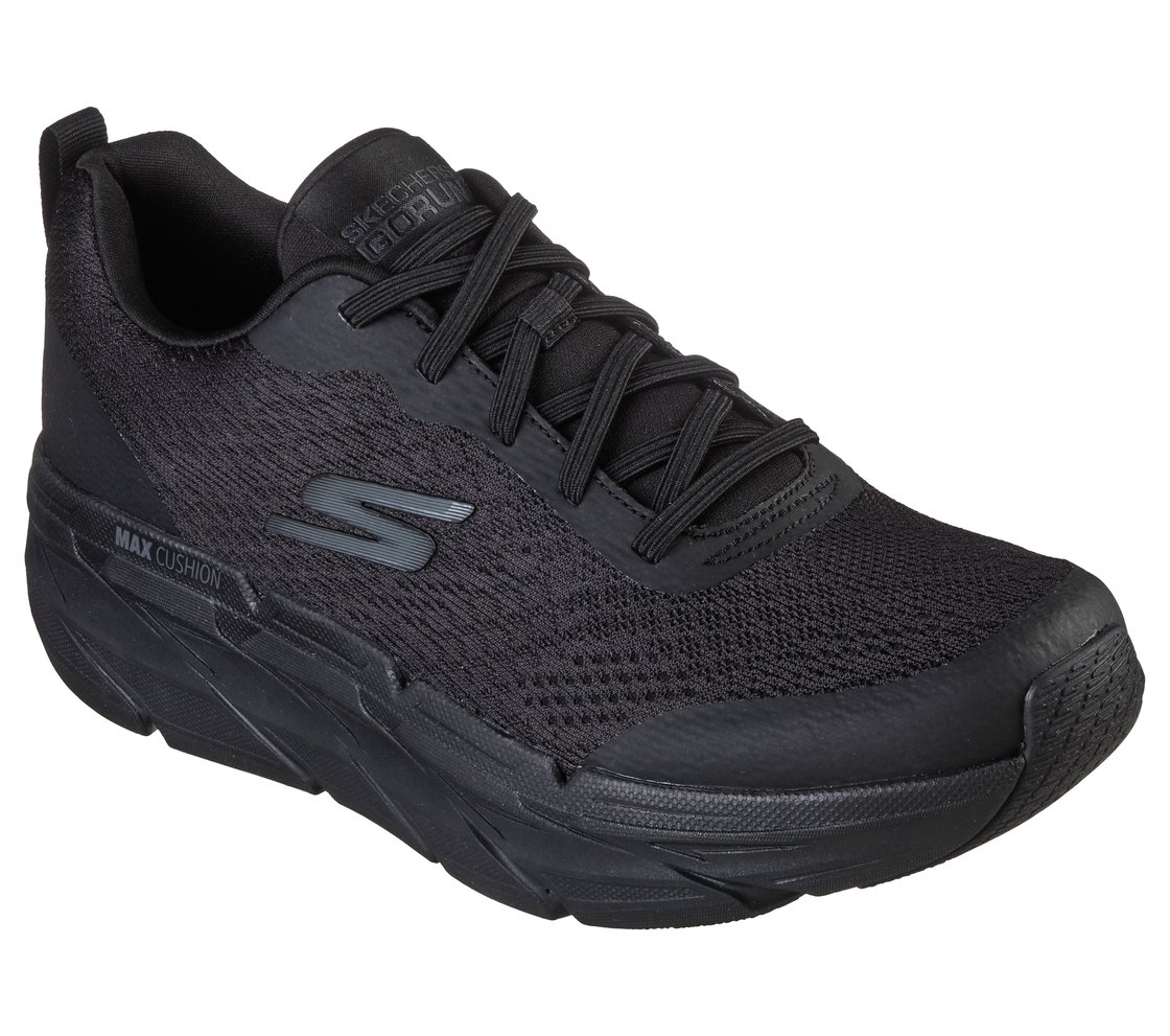 MAX CUSHIONING PREMIER -REGUL, BBLACK Footwear Right View