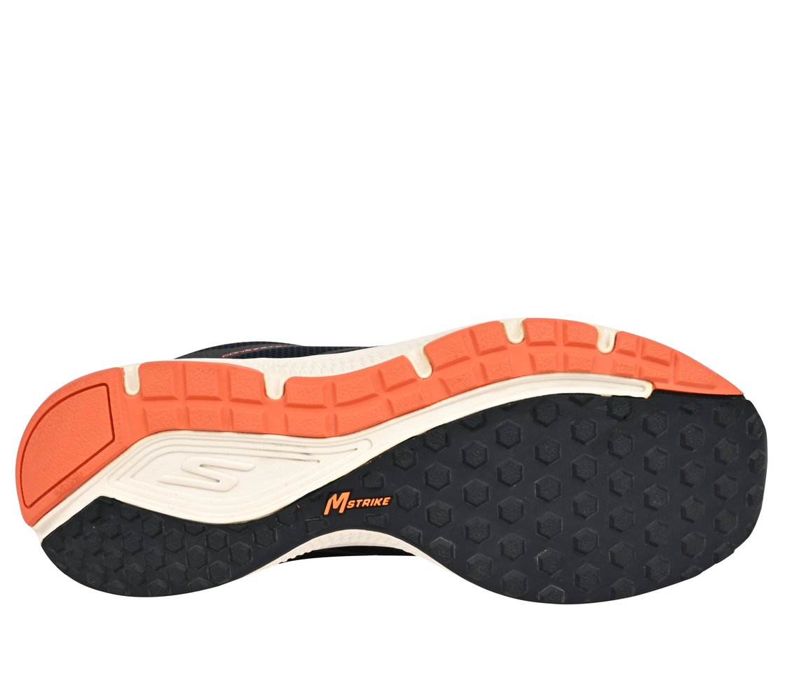 GO RUN CONSISTENT - TRACEUR, NAVY/ORANGE Footwear Bottom View
