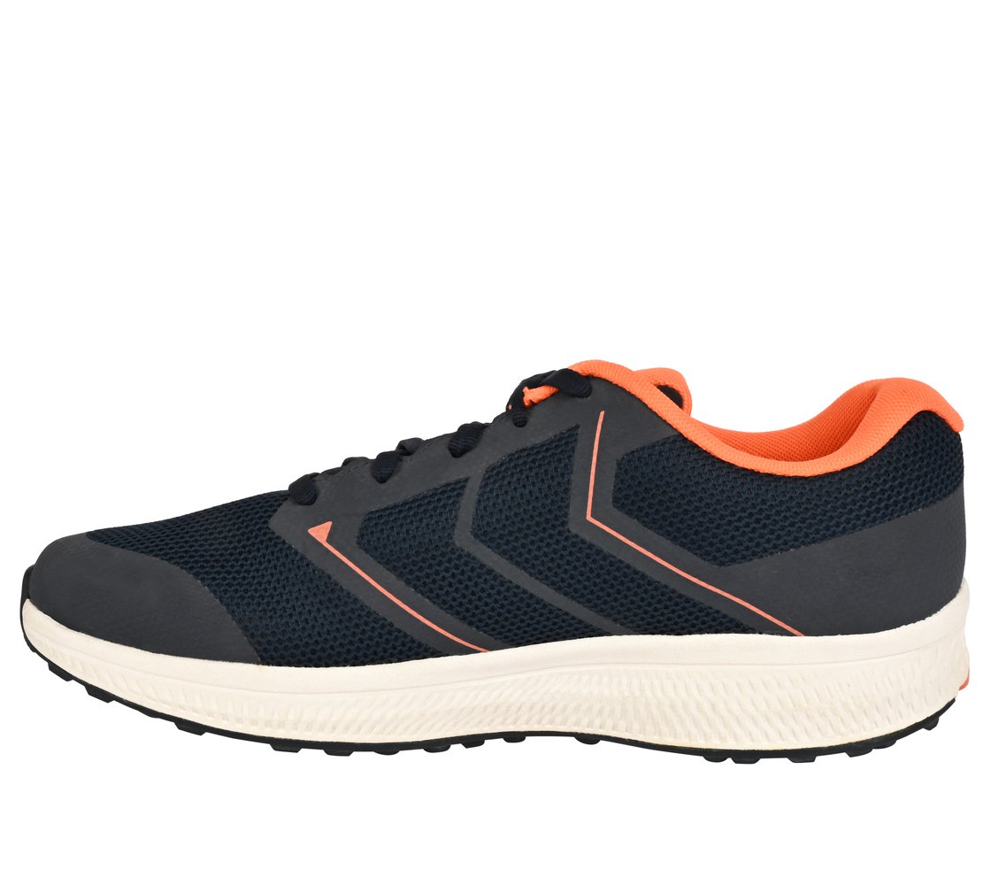 GO RUN CONSISTENT - TRACEUR, NAVY/ORANGE Footwear Left View