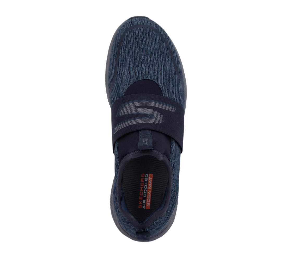GO RUN CONSISTENT - AMBITION, NAVY/GREY Footwear Top View