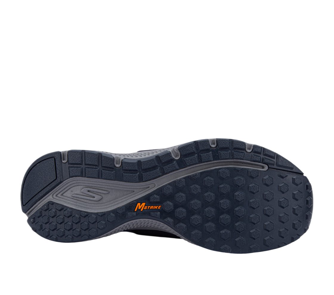 GO RUN CONSISTENT - AMBITION, NAVY/GREY Footwear Bottom View