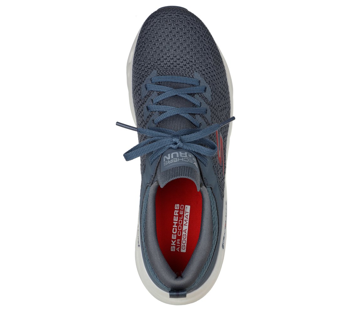 GO RUN GLIDE-STEP MAX-DASH CH,  Footwear Top View