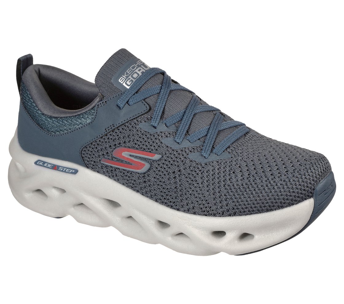GO RUN GLIDE-STEP MAX-DASH CH,  Footwear Right View