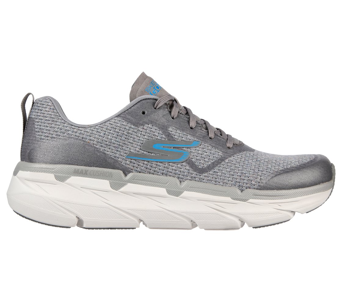 MAX CUSHIONING PREMIER - YOUR, GREY/BLUE Footwear Lateral View