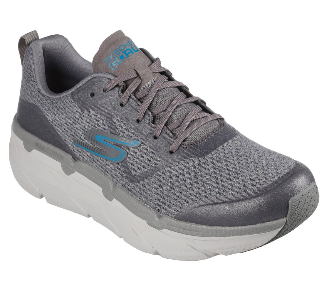 MAX CUSHIONING PREMIER - YOUR, GREY/BLUE Footwear Right View