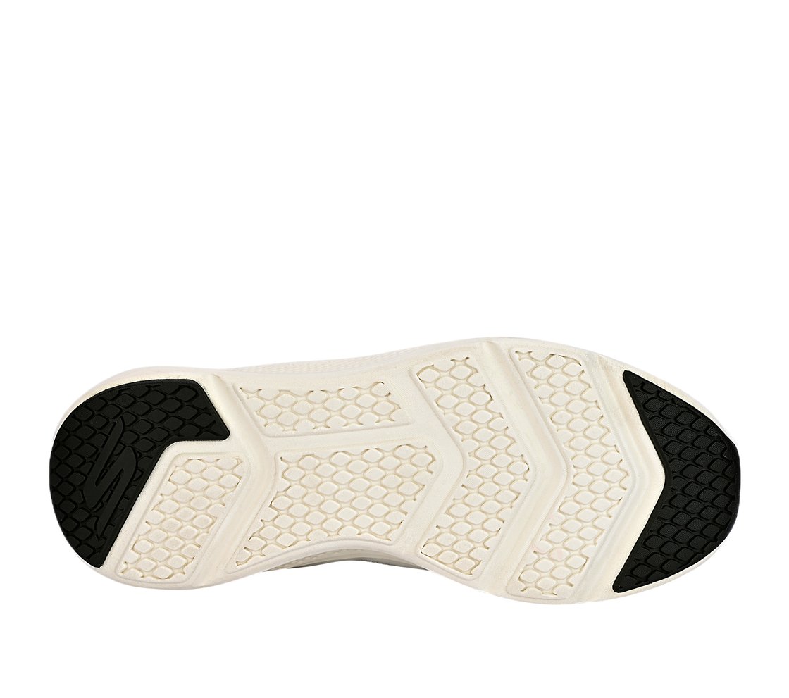 GO RUN ELEVATE, BLACK/MULTI Footwear Bottom View