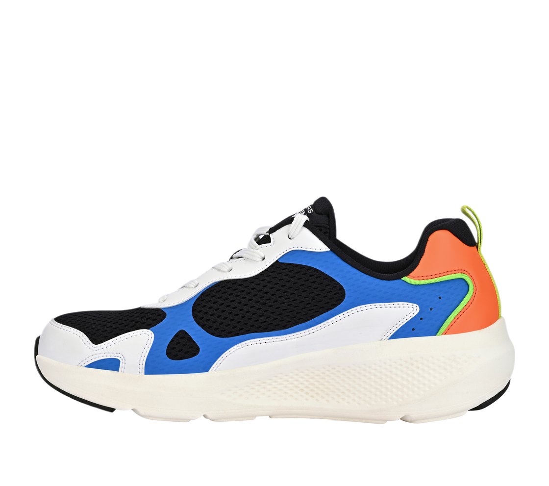 GO RUN ELEVATE, BLACK/MULTI Footwear Left View