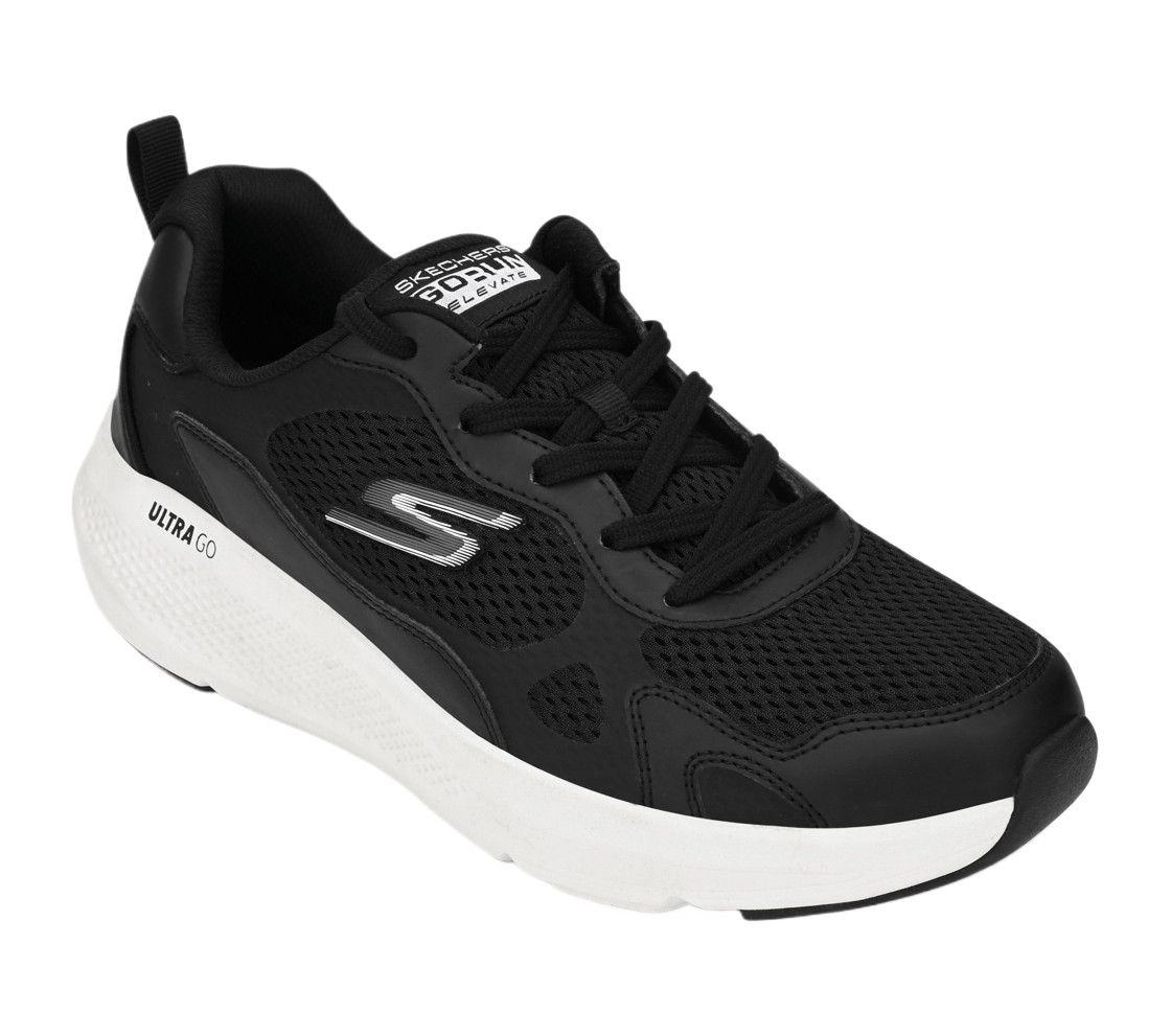 GO RUN ELEVATE, BLACK/WHITE