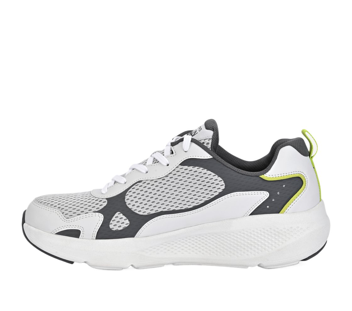 GO RUN ELEVATE, GRAY/LIME Footwear Left View