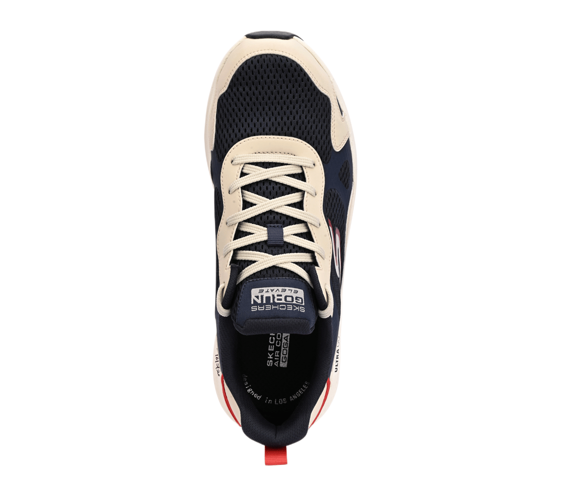 GO RUN ELEVATE, NAT/MULTI Footwear Top View