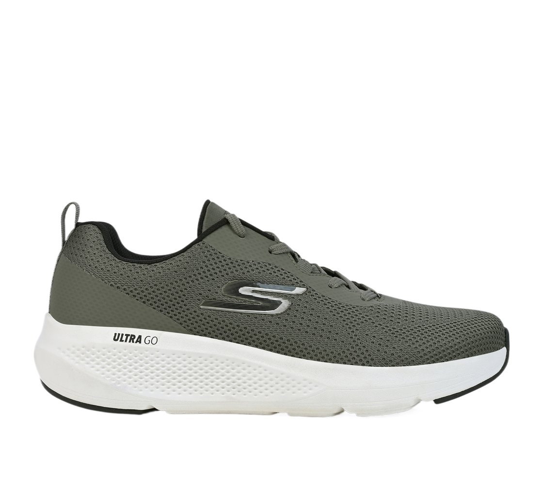GO RUN VELOCITY, OLIVE Footwear Lateral View