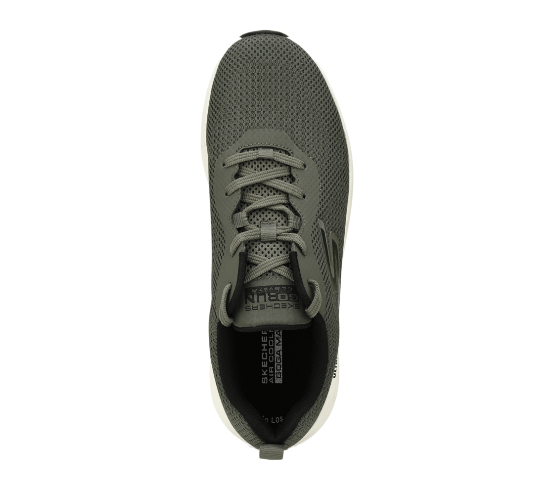 GO RUN VELOCITY, OLIVE Footwear Top View
