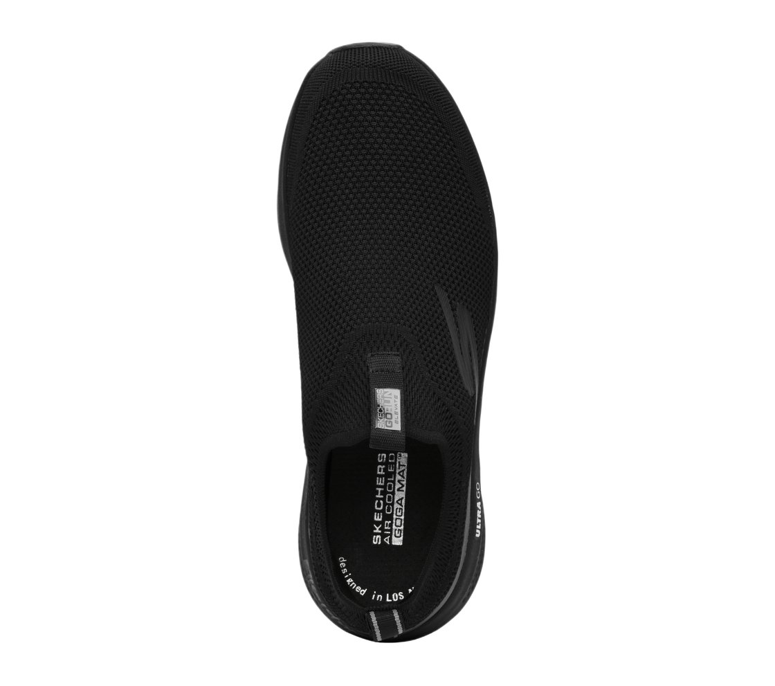 GO RUN VELOCITY, BBLACK Footwear Top View