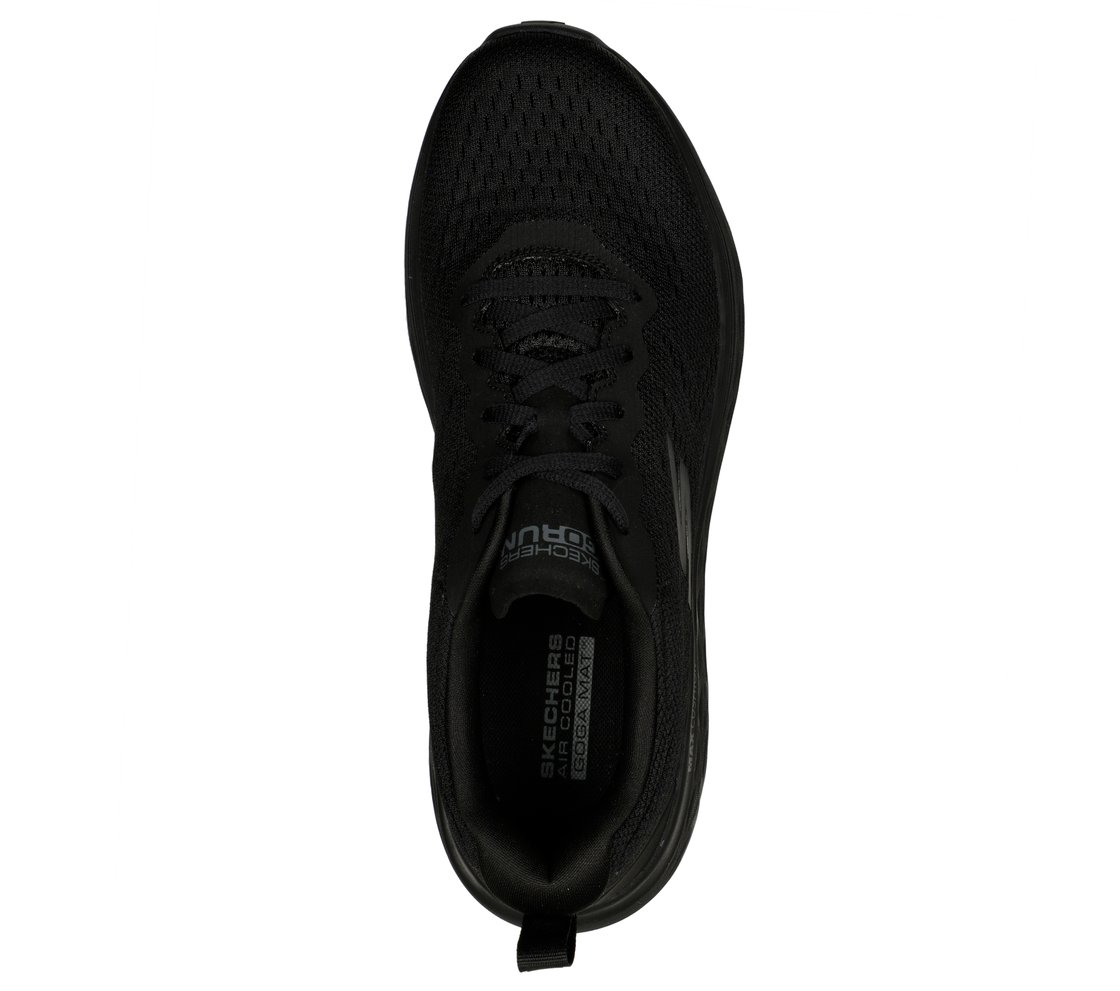 MAX CUHIONING DELTA -SPEED UP, BBLACK Footwear Top View