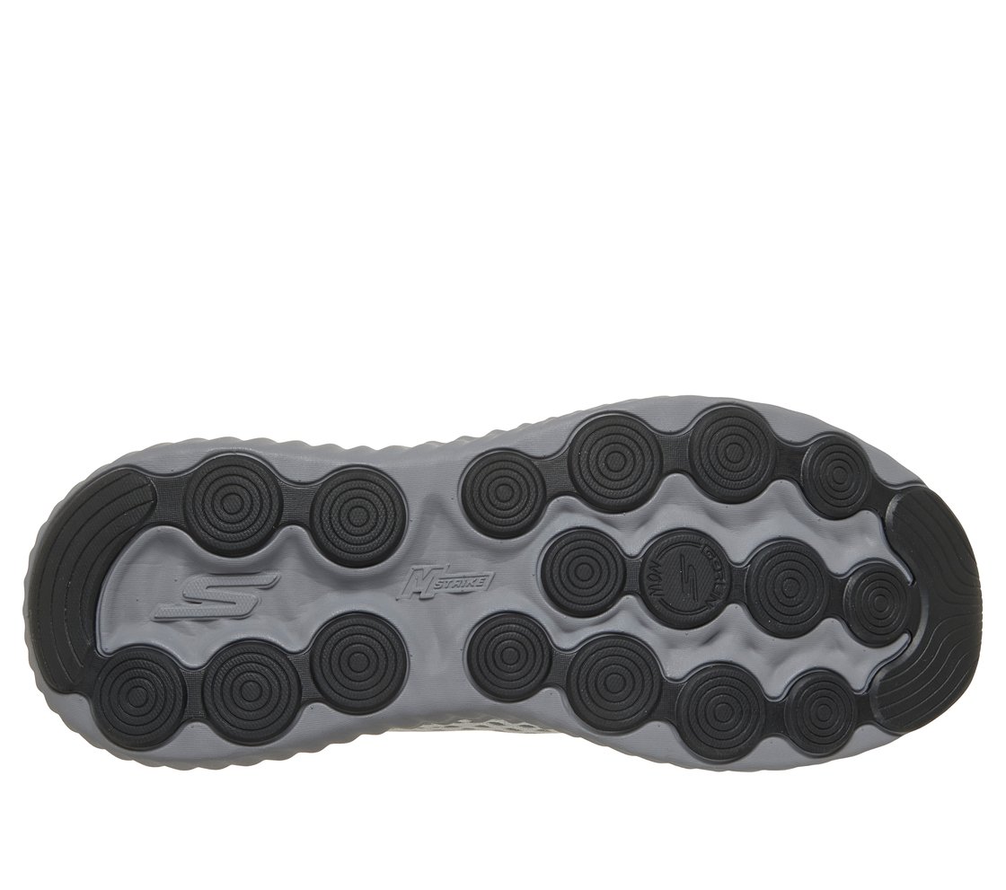 GO RUN NOW - LIGHTDRIVE, GRAY/CHARCOAL Footwear Bottom View