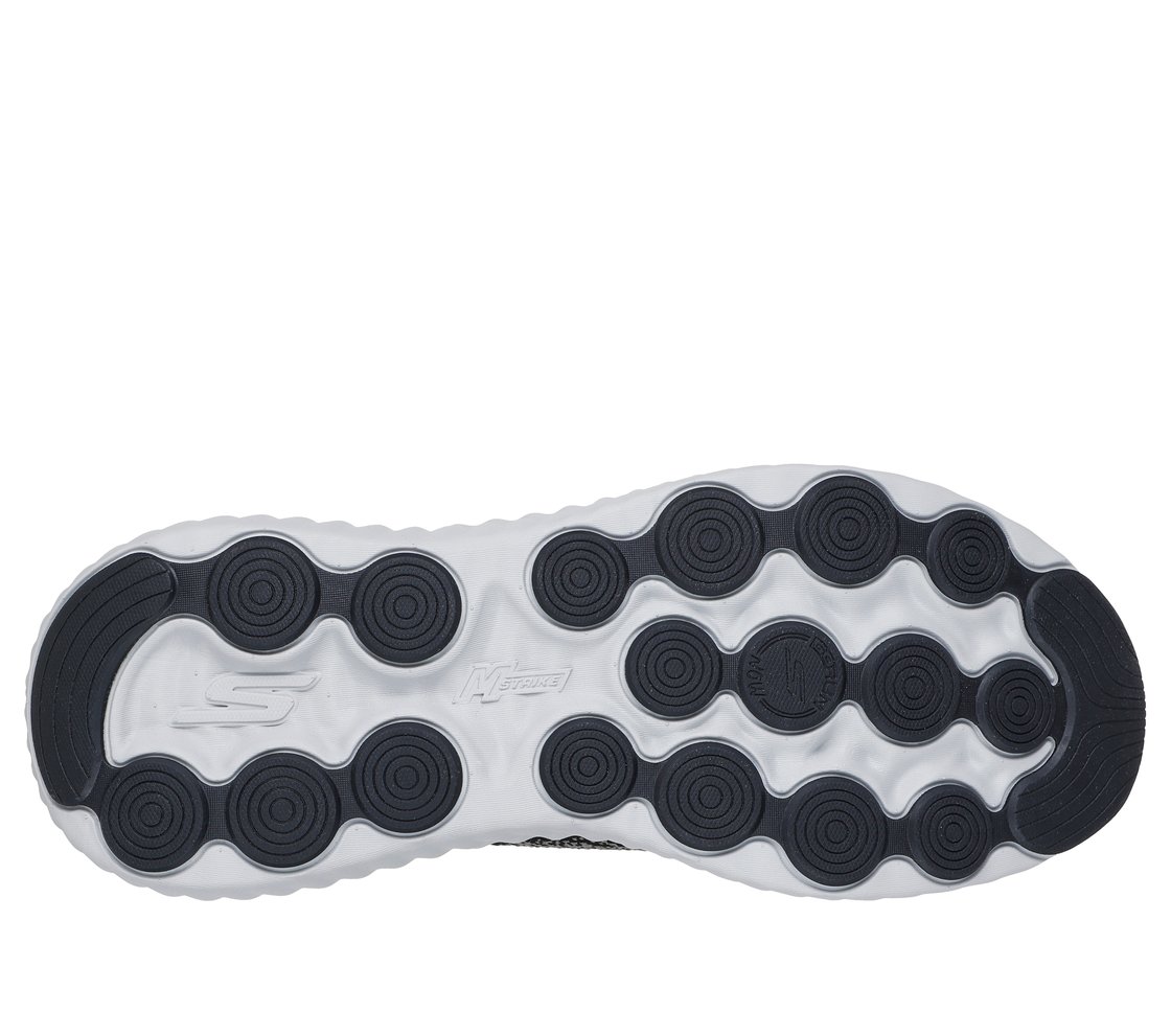 GO RUN NOW - BRIAR, CHARCOAL/BLACK Footwear Bottom View