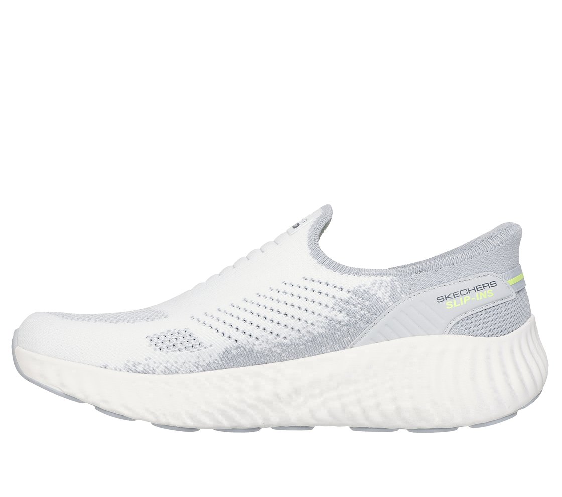 GO RUN NOW - BRIAR, WHITE/GRAY Footwear Left View