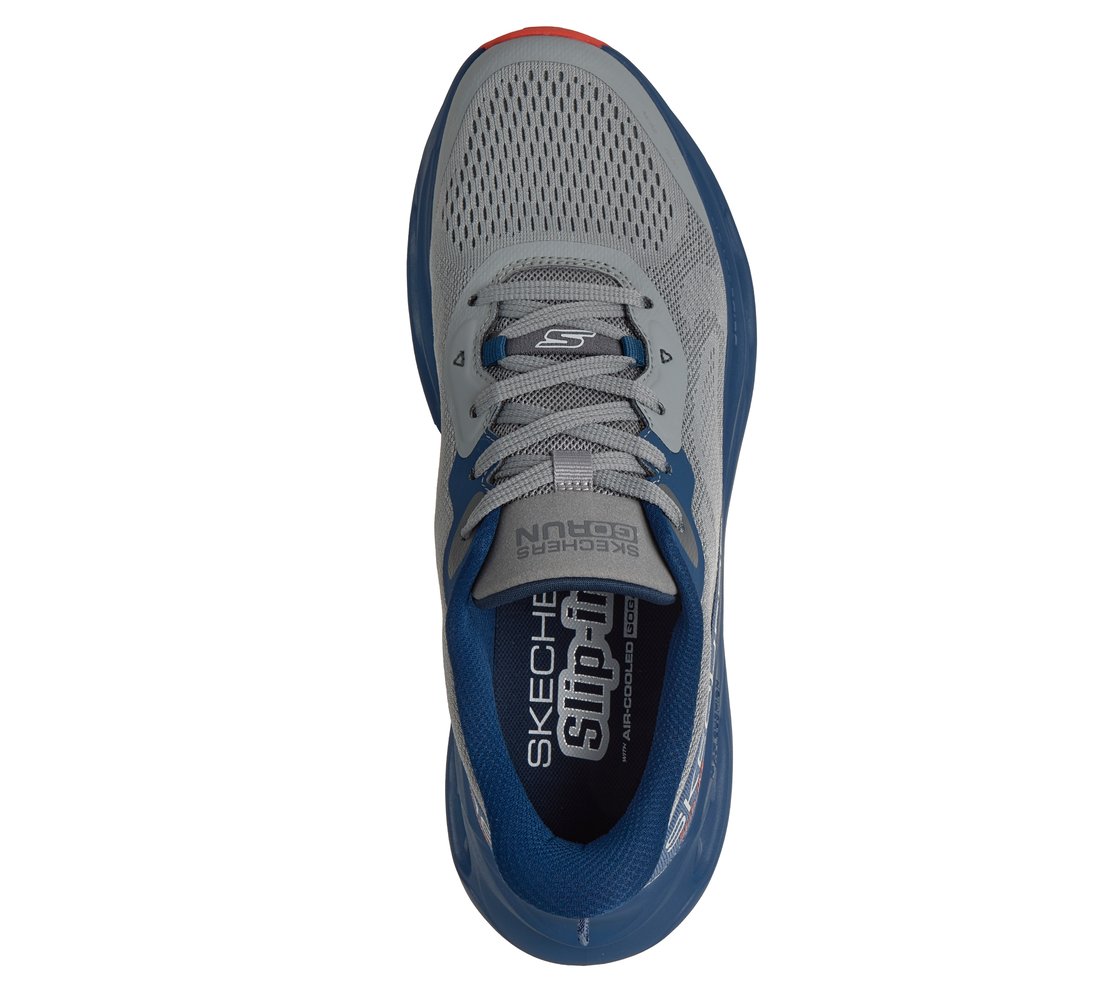 MAX CUSHIONING GLIDE-STEP - A, GREY/NAVY